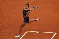Leylah Fernandez at the 2024 French Open.